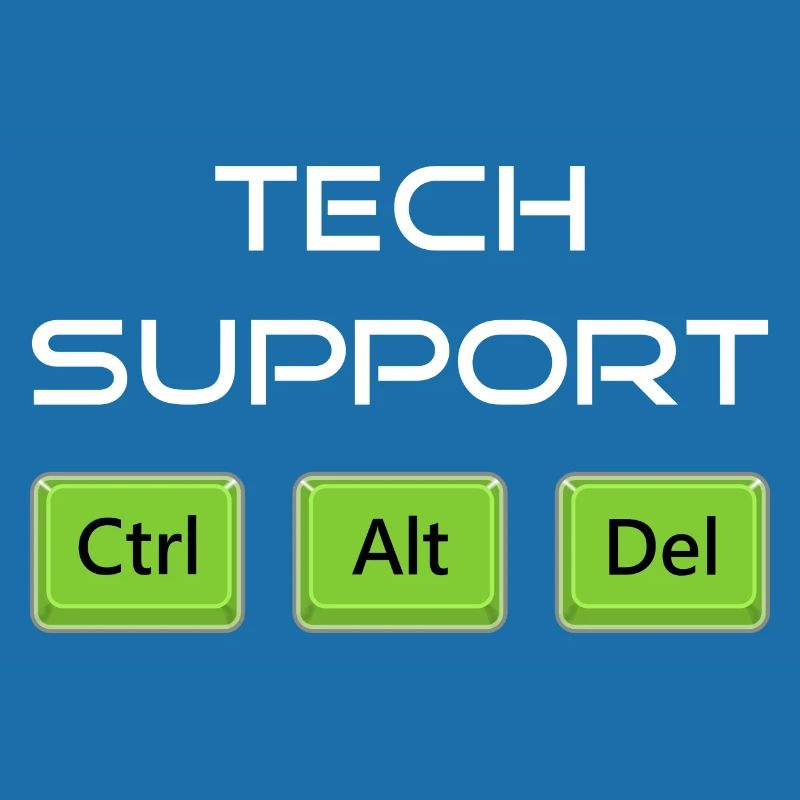 Tech Support technique | Ctrl Alt Del Strg Ent