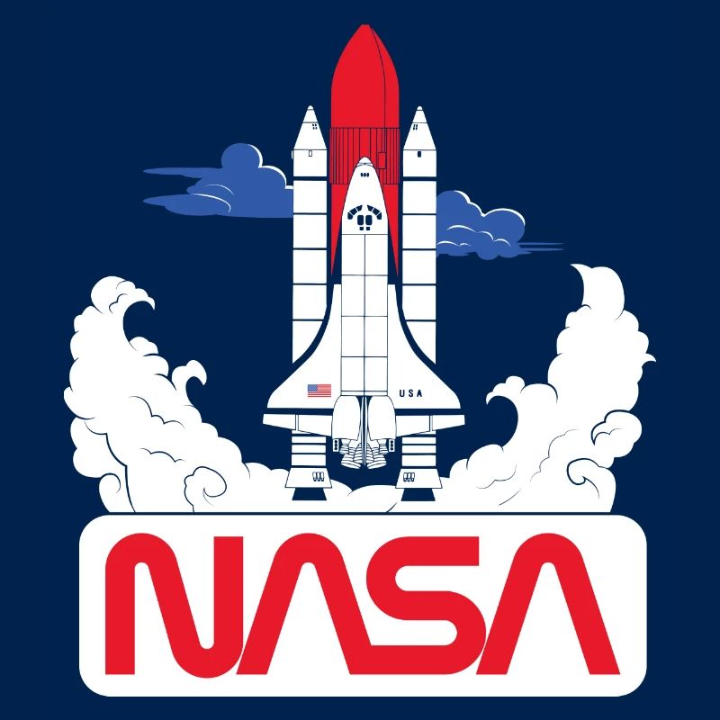 NASA Space Shuttle Start Grafik