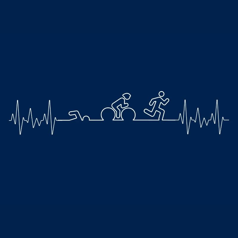 Fréquence cardiaque du triathlon