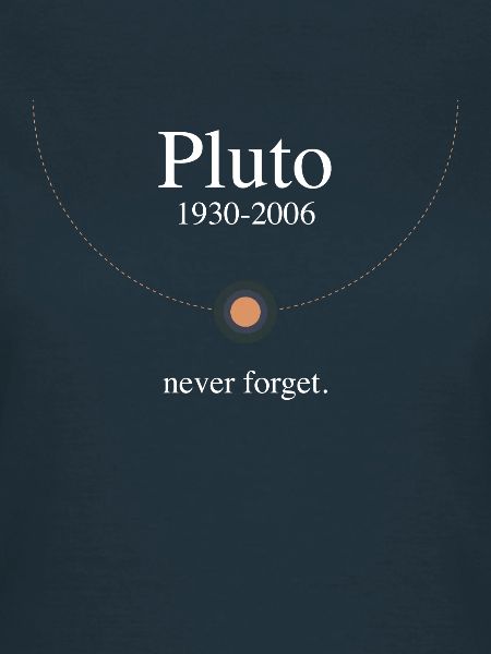 Pluto never forget