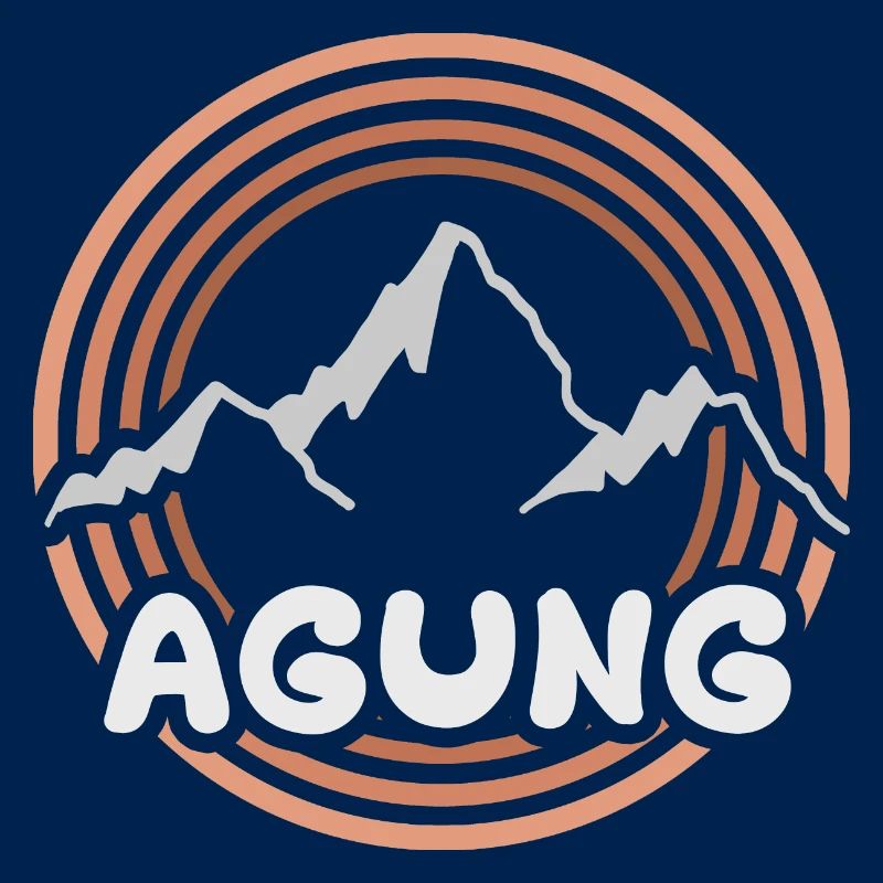 Agung as a mountain