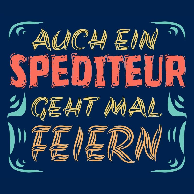 Feiern mit Spediteur spedition