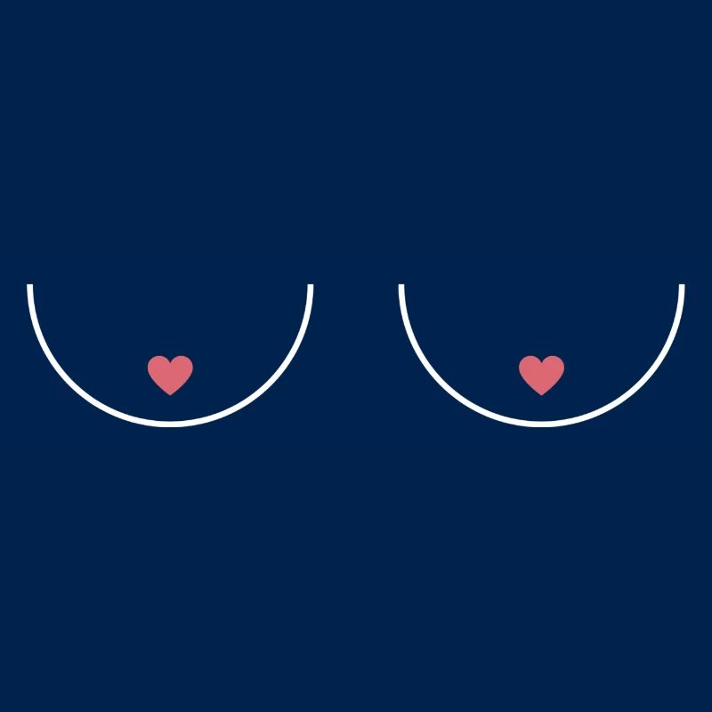 Nipple Chest Boobs Déclaration Drôle d’idée de cadeau