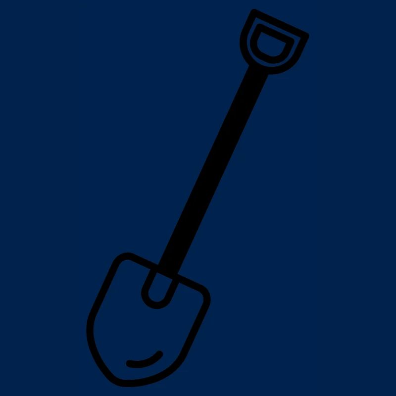 Shovel tool vector