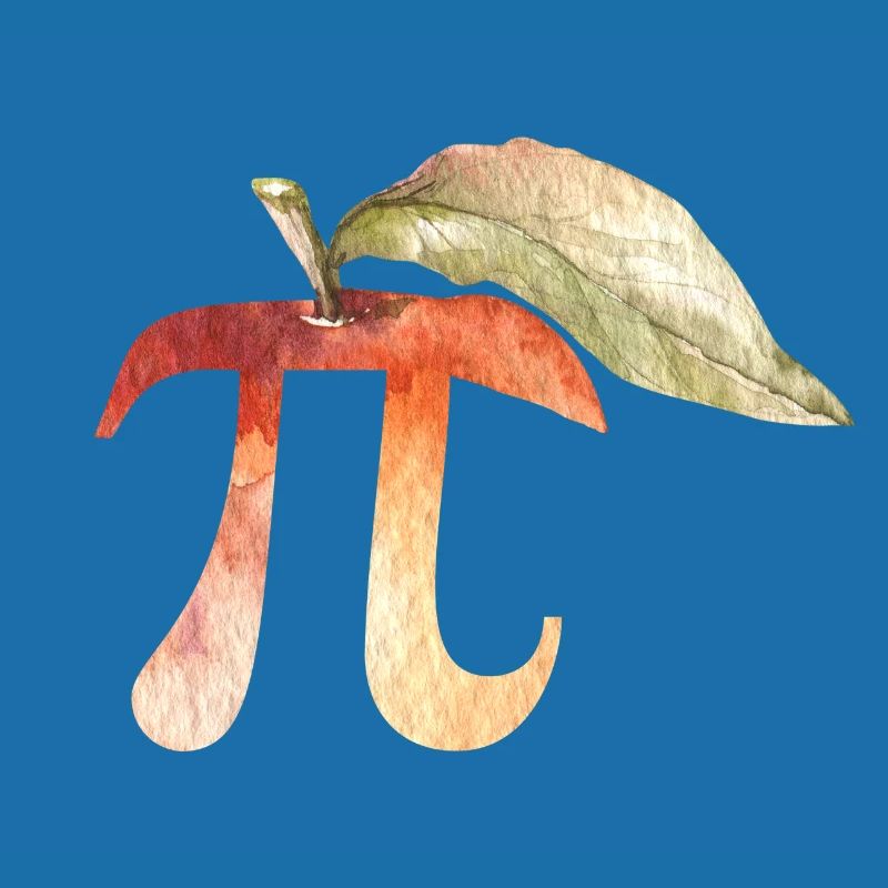 Cadeaux de science de maths de Pi jour, signe de Pi. Amants de maths