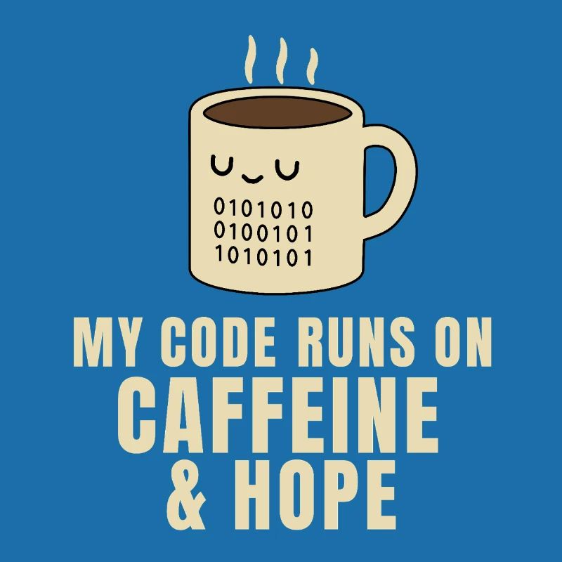 Caffeine & Code – Dev Life Shirt