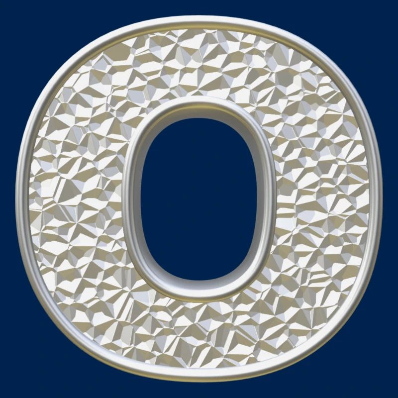 O, letter, letter O, initial, initial O, monogram,