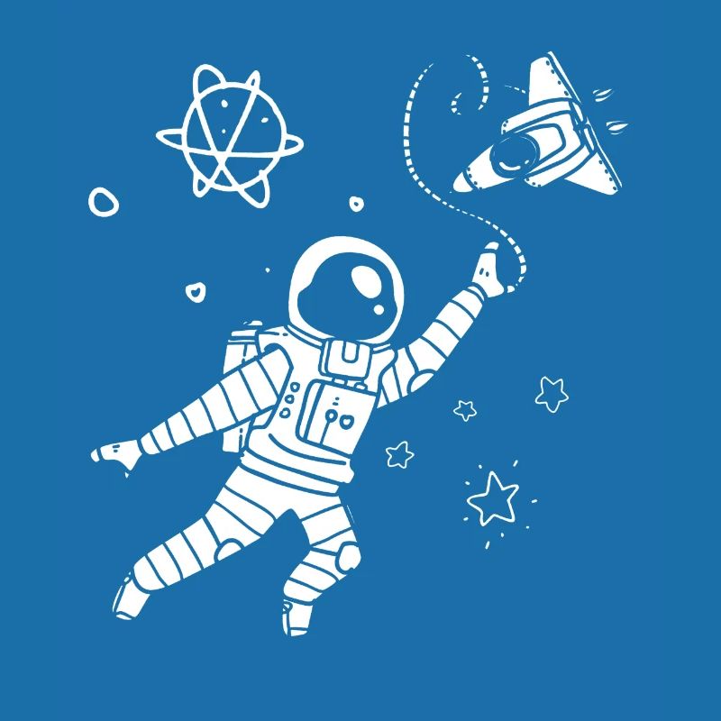 Astronaute de l'espace cool