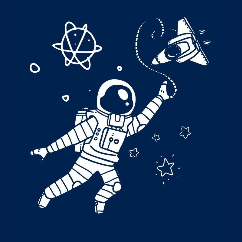Astronaute de l'espace cool