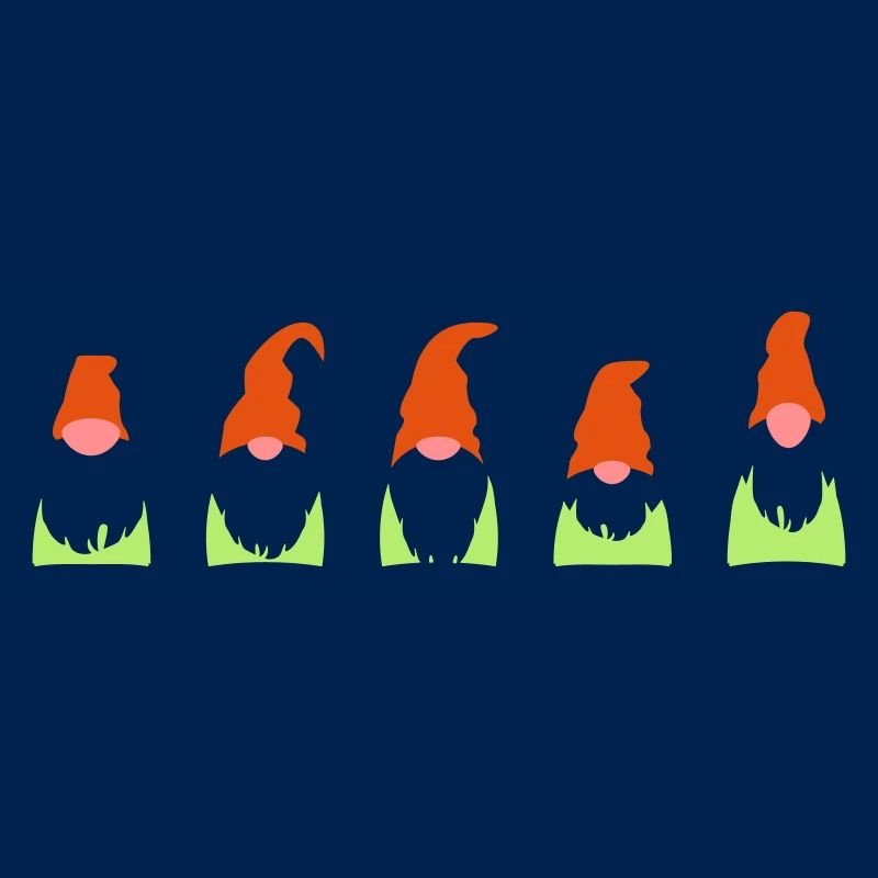 midgets dans une rangée