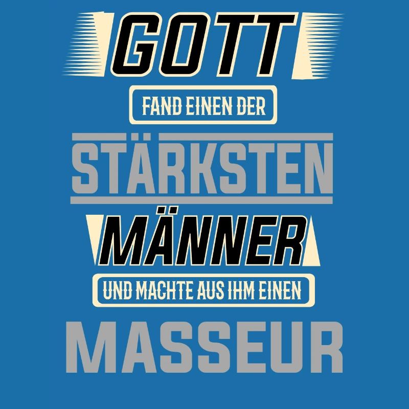 Masseur, einer der stärksten Männer der Welt