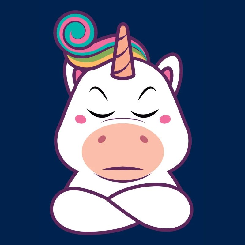 Bockiges Einhorn Geschenk