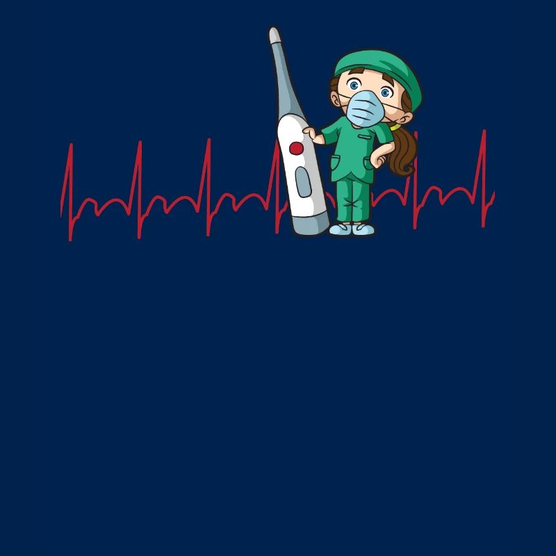 Krankenschwester Krankenpflegerin Pflegerin EKG