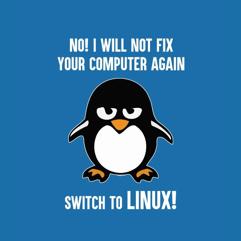 Programming computer science gift · Linux