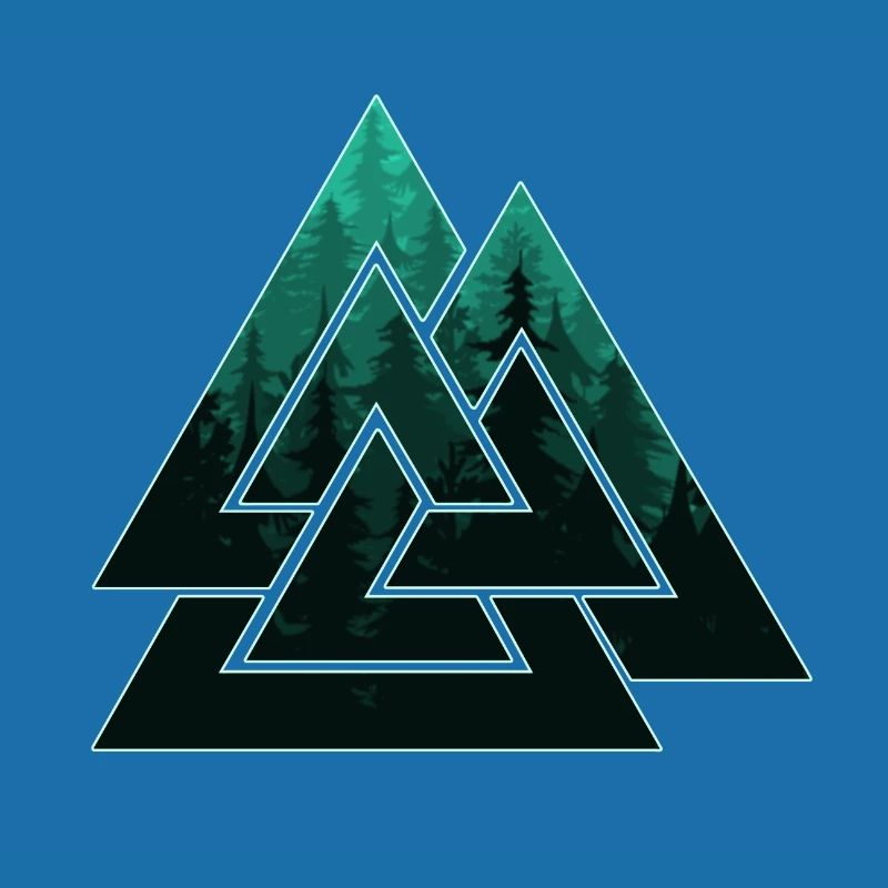Valknut Wikinger Symbol
