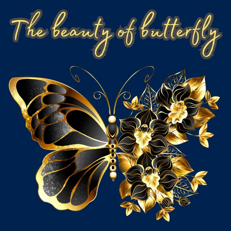 Papillon Fleur Art Papillon Graphique