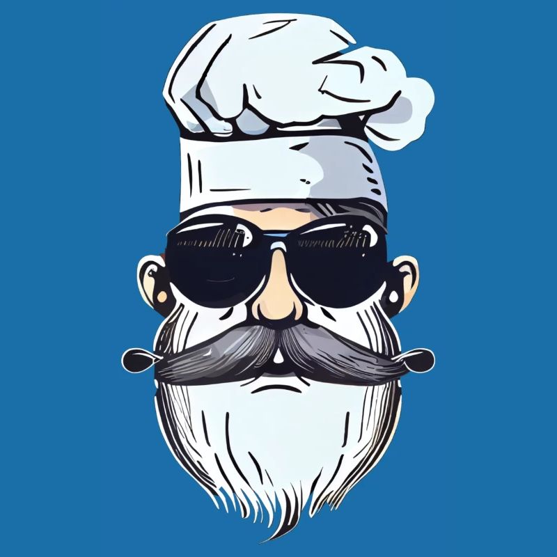 Chef, chef with sunglasses and beard