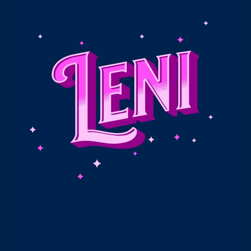 Leni's name personalized