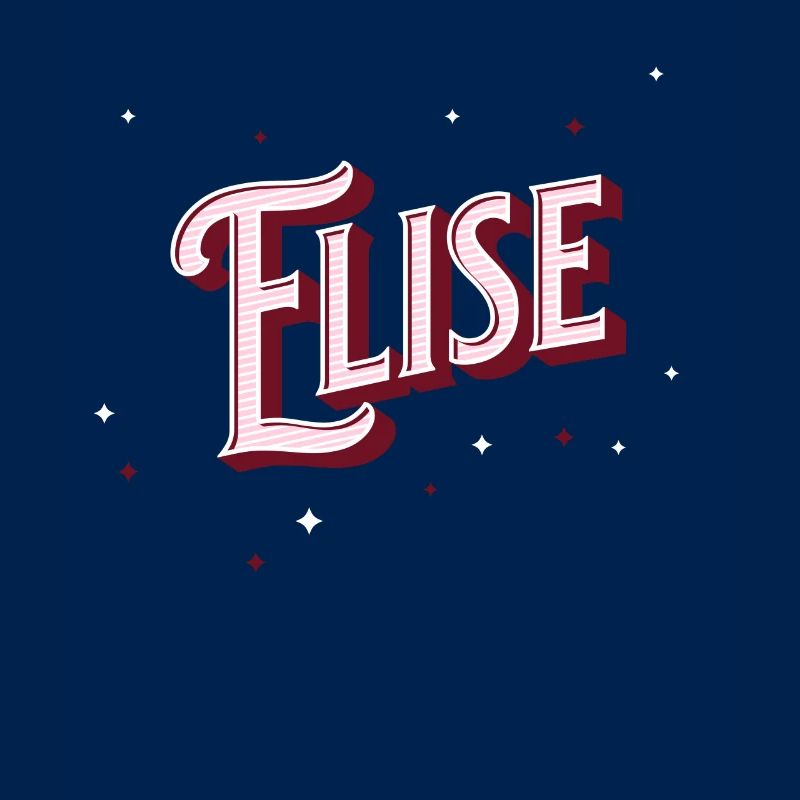 Elise name personalized