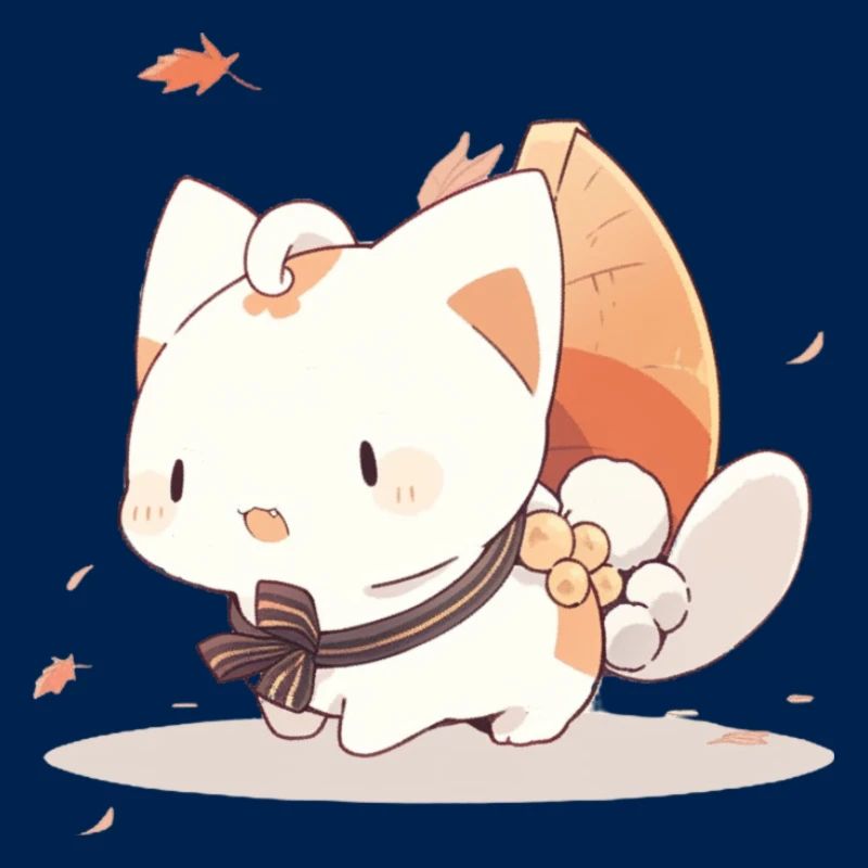 Chat d’anime mignon