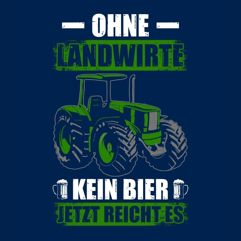 Without Farmer Tractor Farmer Farmer
