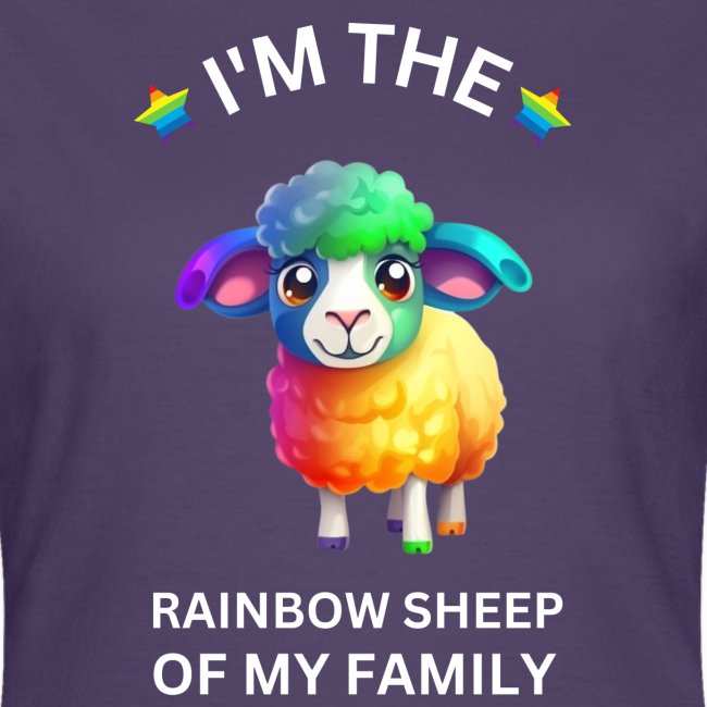 IM THE RAINBOW SHEEP OF MY FAMILY