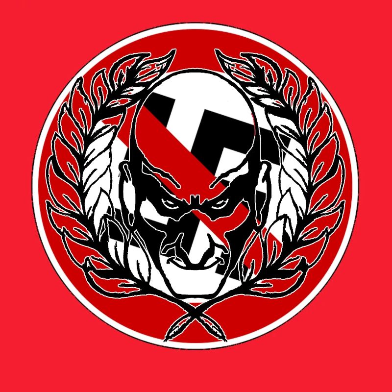 Kriegerischer Samurai Emblem