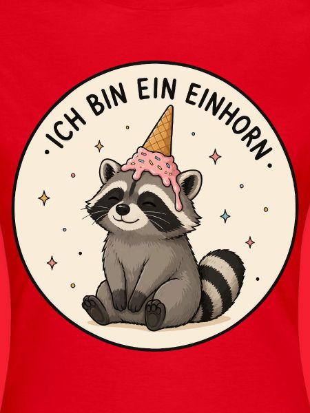 Einhorn Waschbär