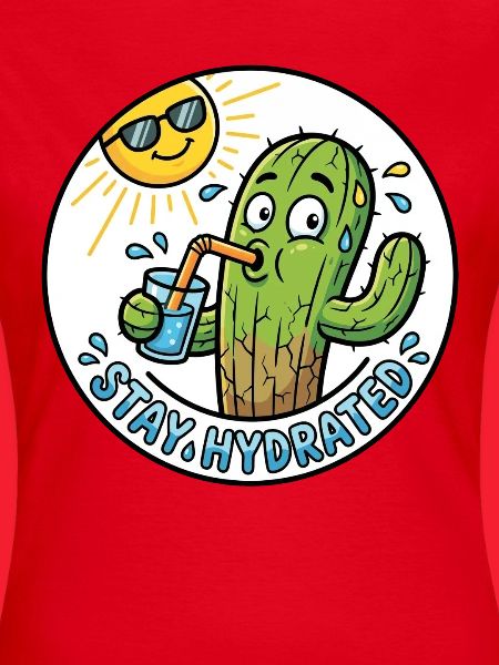 Stay Hydrated - Durstiger Kaktus