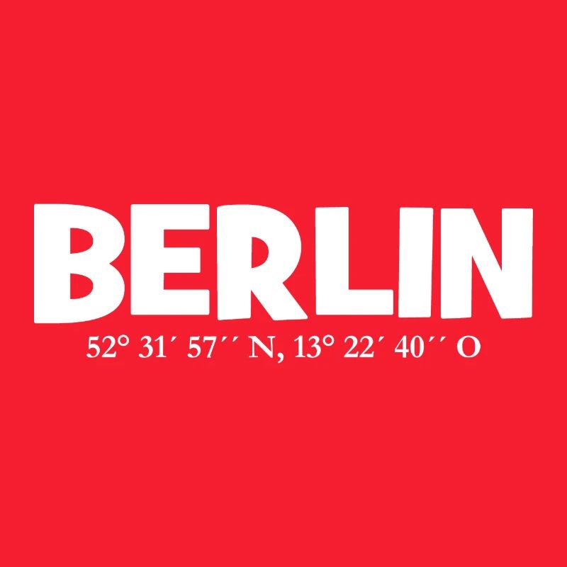 Berlin coordinates - Latitude - Longitude
