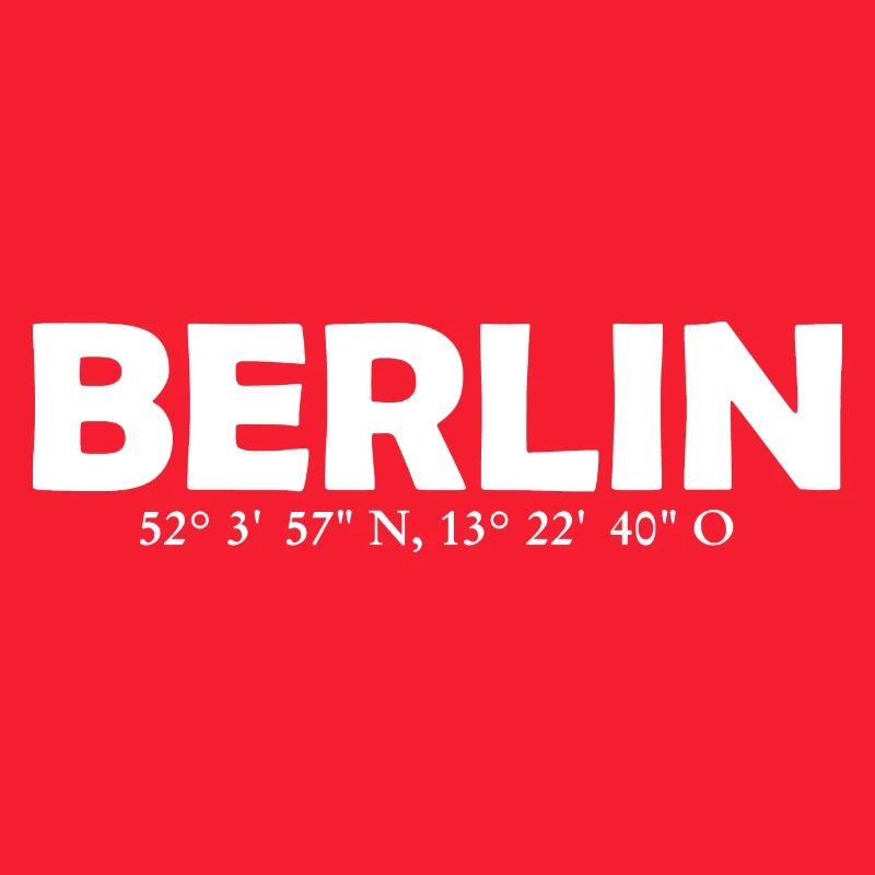 Berlin coordinates - Latitude - Longitude