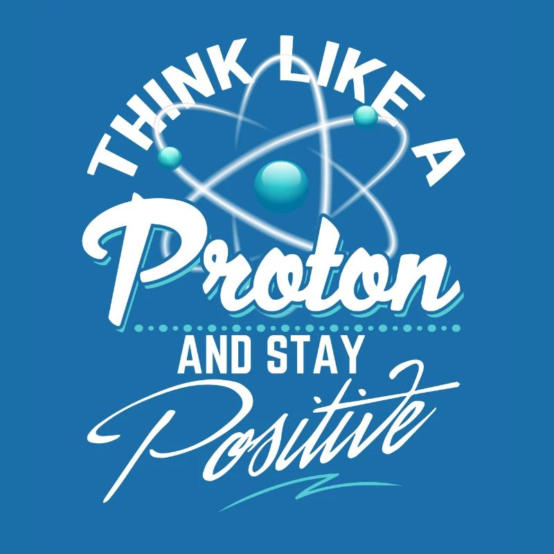 La science pense comme un proton Reste des protons positifs