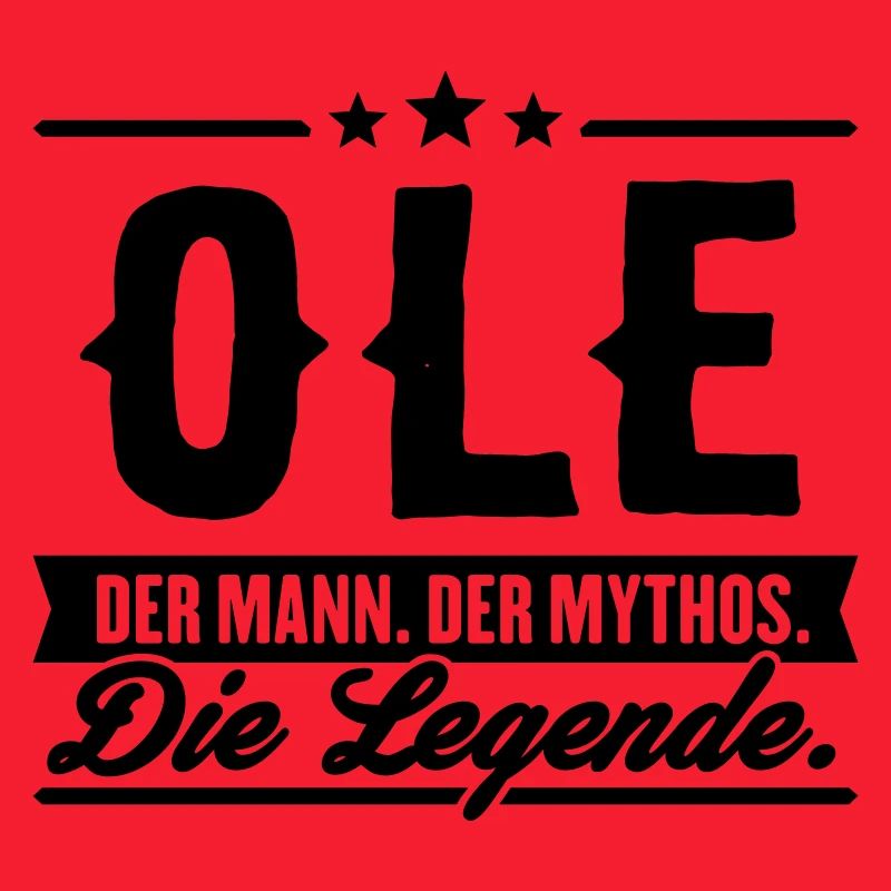 Mann Mythos Legende Ole