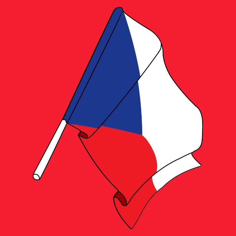 Flagge der Tschechischen Republik