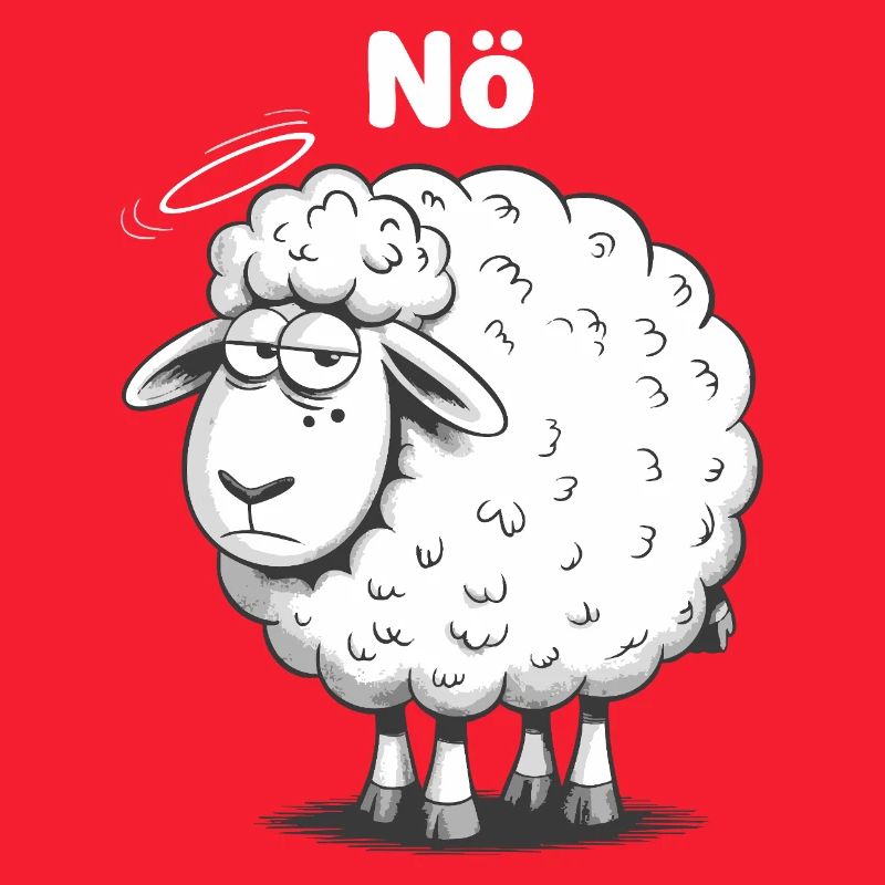 Basse-Autriche – Grumpy Sheep Humour Design