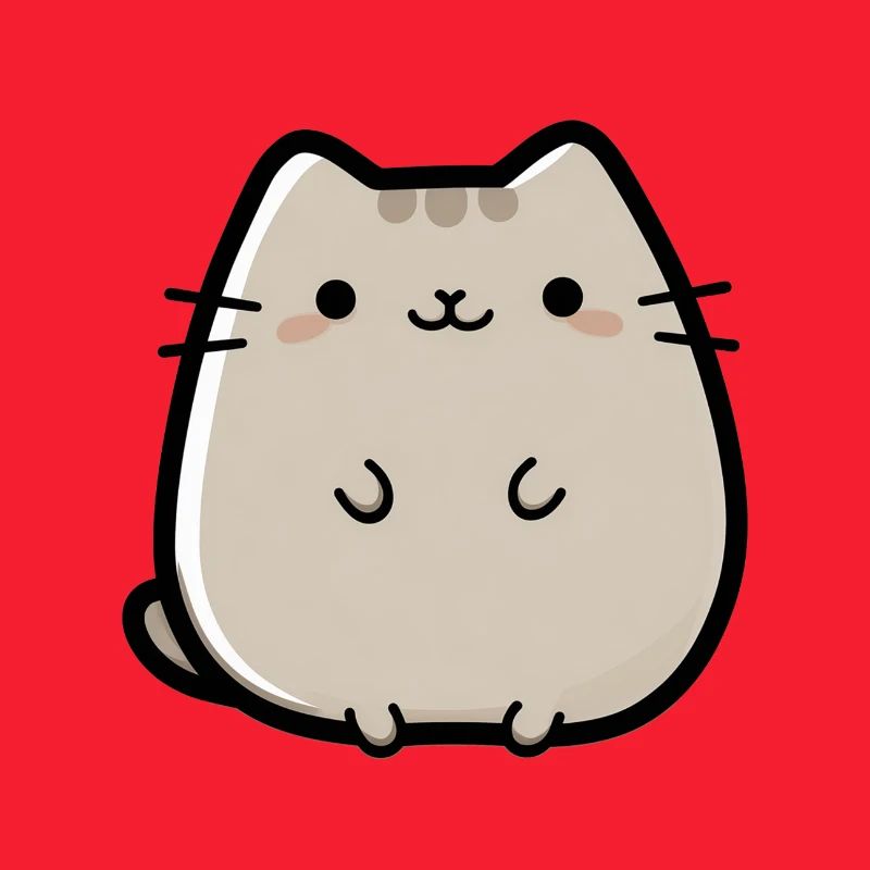 mignon petit chat chibi