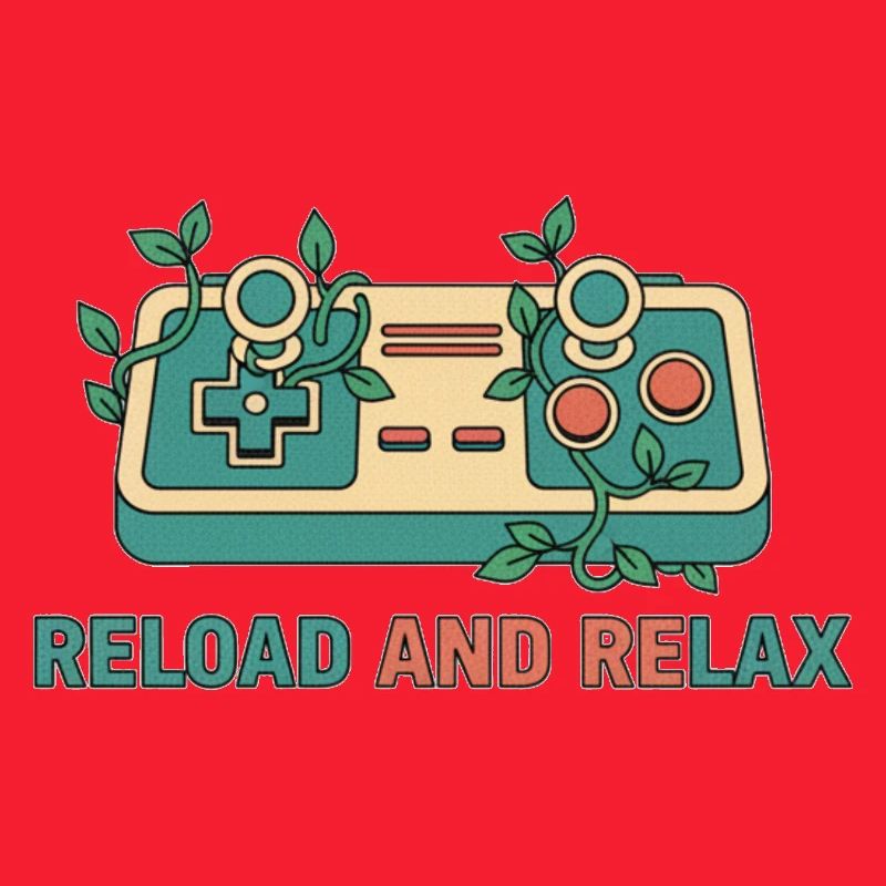 Manette de jeu rétro Reload and Relax