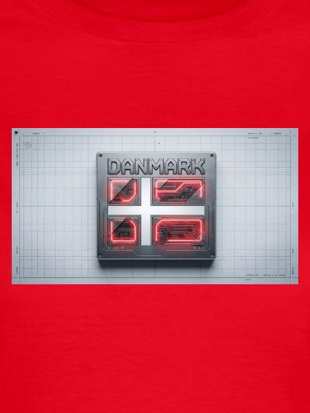 Danmark Neon Quad Panel
