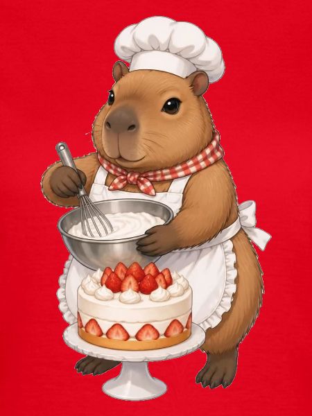 Capybara beim Backen