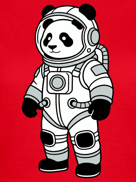 Combinaison spatiale panda bear