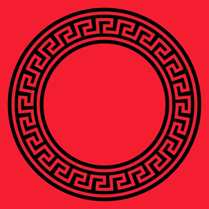 meandro cerchio / circolo Meander (B, 1c)