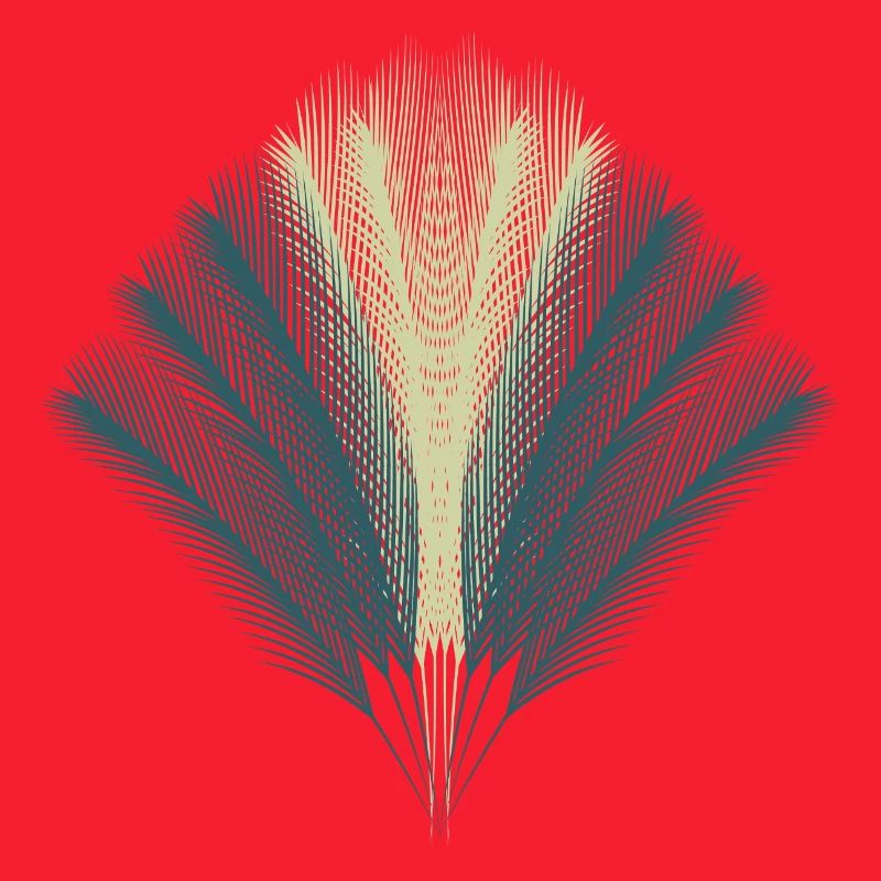 Feder-Fächer