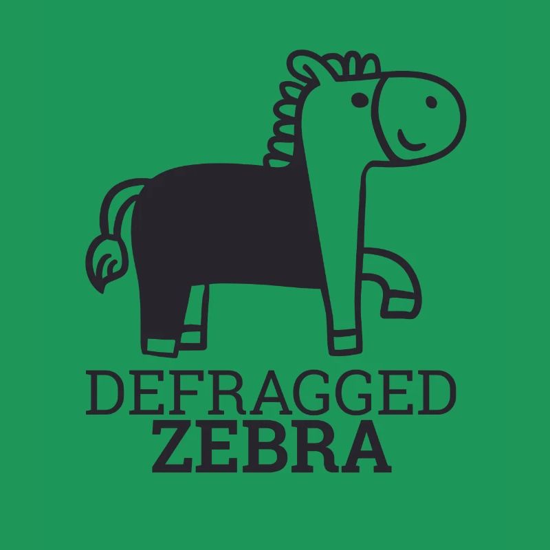 "Defragged Zebra" | Admin