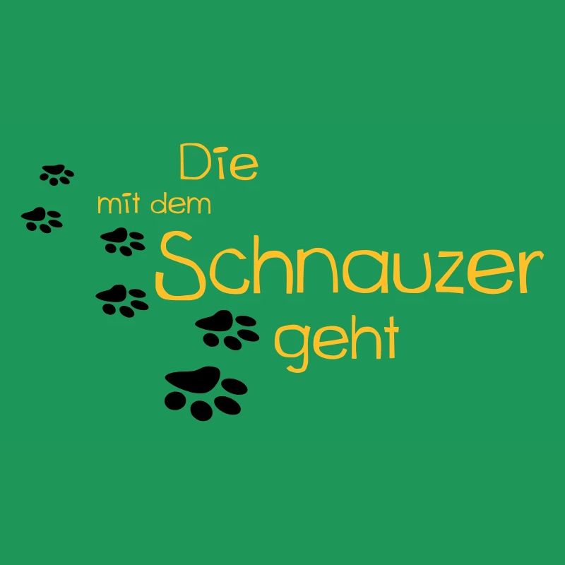Celui avec le schnauzer / chien va / schnauzer géant
