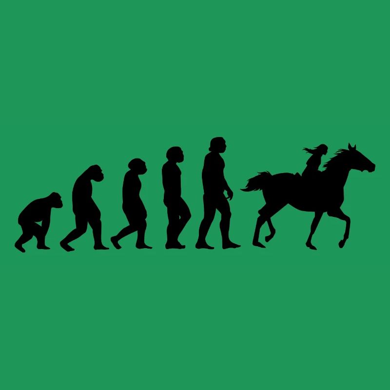 Evolution und Pferd -