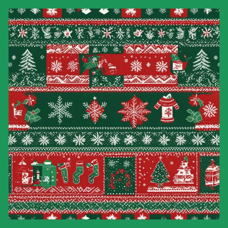 pull de Noël moche