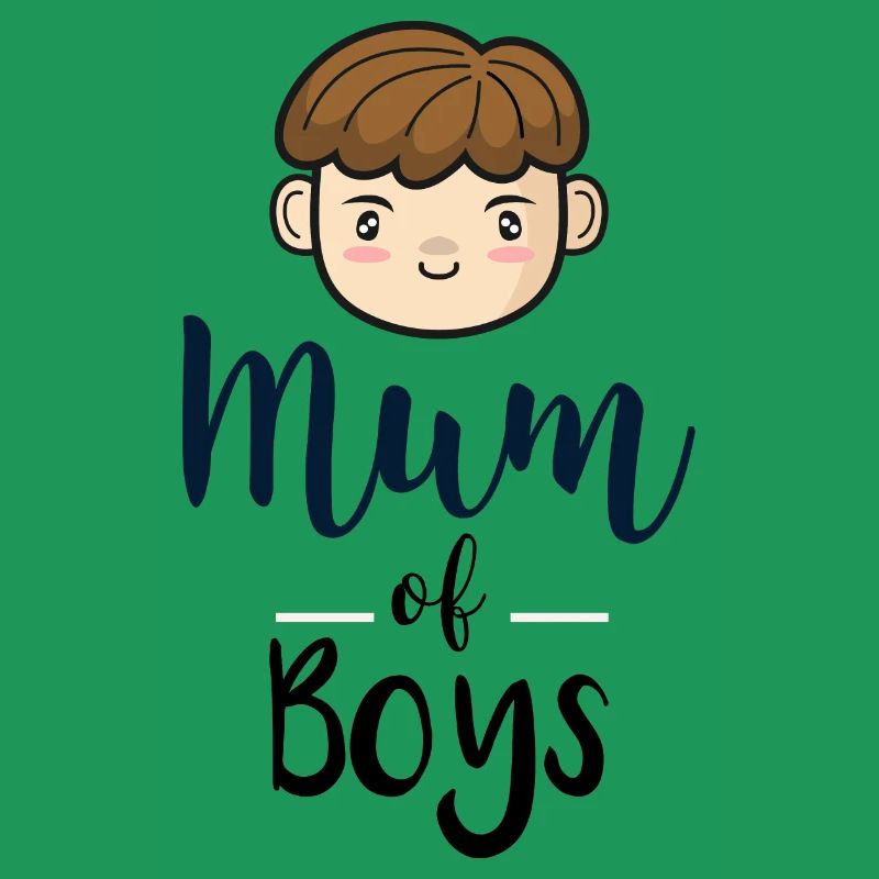 Mama von Jungen Geschenk Mutter Muttertag