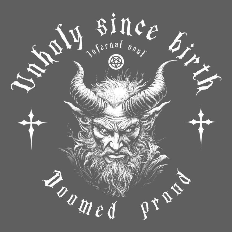 Demonic Devil "Unholy since birth" - Gothic