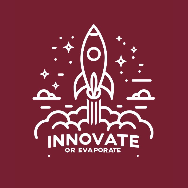 Innovativ sein oder verdunsten