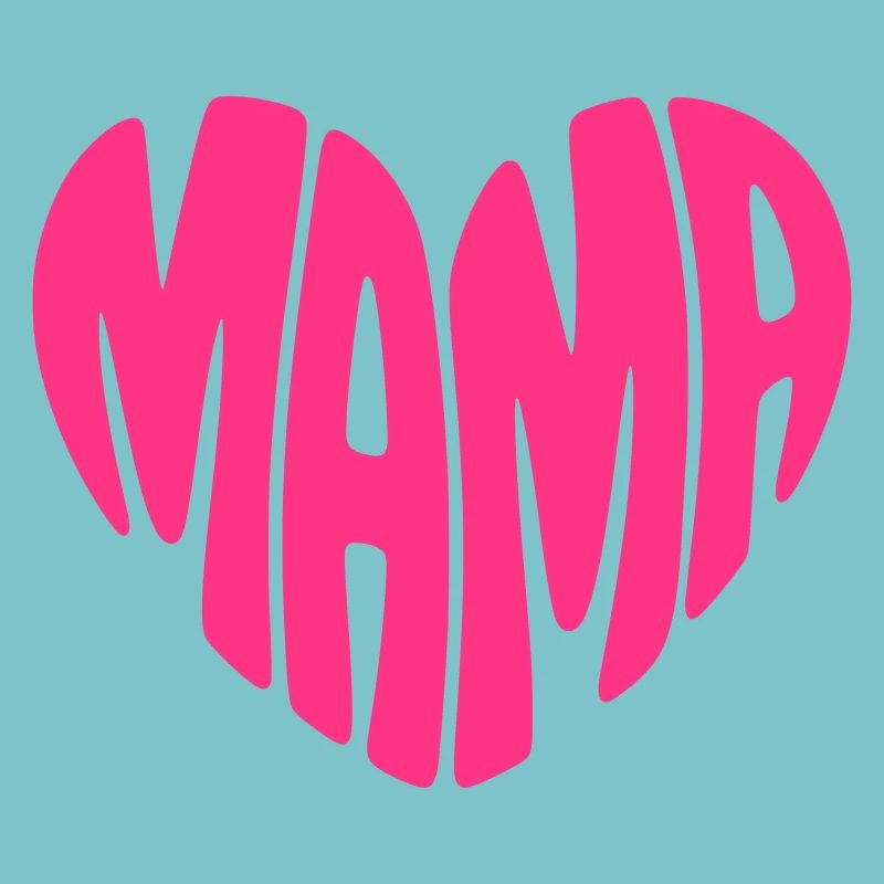 Mama Herz Form Mutter Herzform Muttertag Geschenk